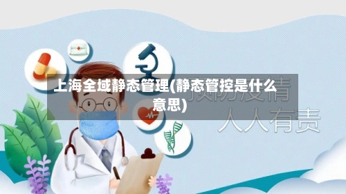 上海全域静态管理(静态管控是什么意思)-第2张图片