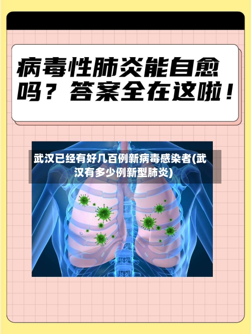武汉已经有好几百例新病毒感染者(武汉有多少例新型肺炎)
