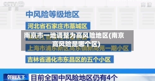 南京市一地调整为高风险地区(南京高风险是哪个区)