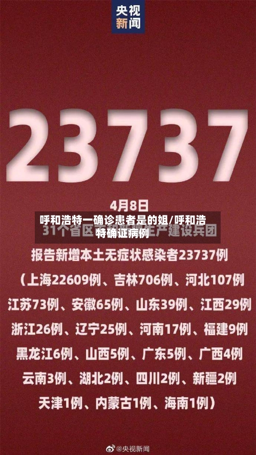 呼和浩特一确诊患者是的姐/呼和浩特确证病例-第3张图片