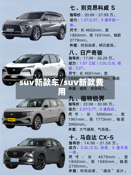 suv新款车/suv新款费用-第2张图片