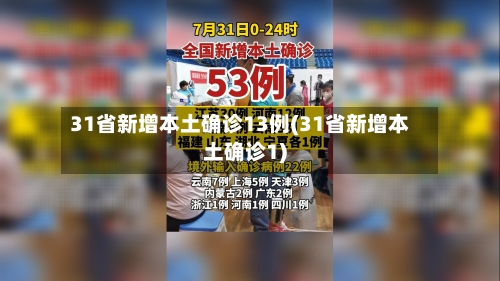 31省新增本土确诊13例(31省新增本土确诊1)-第2张图片