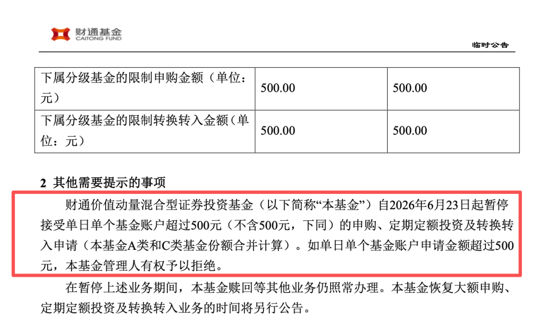 金梓才，旗下多只基金一起限购！